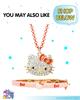 Серьги-гвоздики Sanrio Hello Kitty Официально лицензированные Hello Kitty и Друзья Костюм № 12 Штук - Серьги, Серьги, Камни.