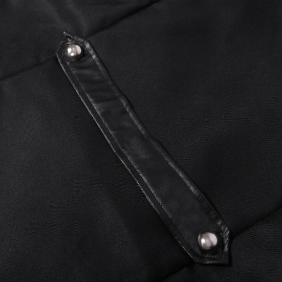 Мужское пальто в стиле ретро, ​​средневековая королевская готика, стимпанк, косплей, соответствующий цвет, с лацканами, с длинным рукавом, сценический костюм, куртка с разрезом на Хэллоуин