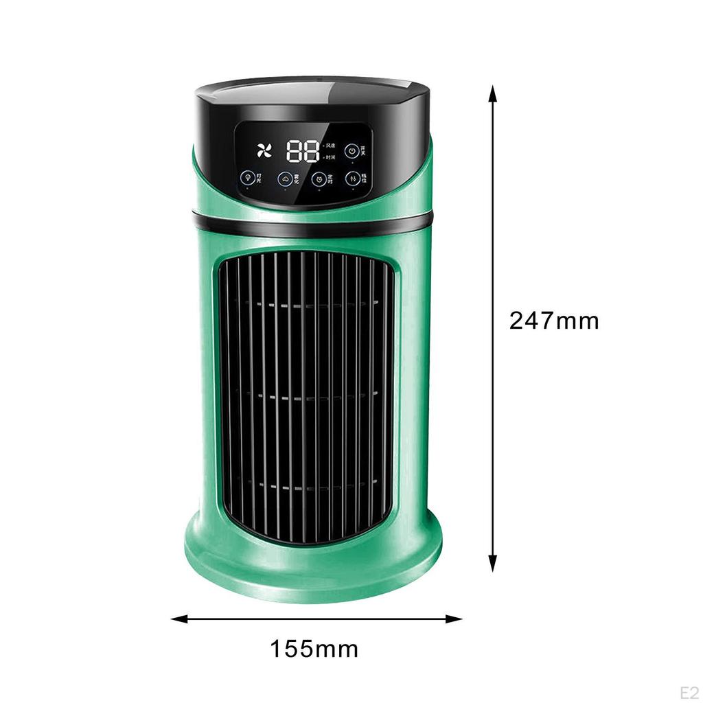 Portable Air Conditioner Adjustable Personal USB Evaporative Cooling Six-fold Water Fan