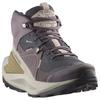SALOMON Elixir GORE-TEX Удобные Универсальные Нескользящие Прочные Ботинки для хайкинга средней высоты Женские ботинки для хайкинга Фиолетовый Серый L47576800