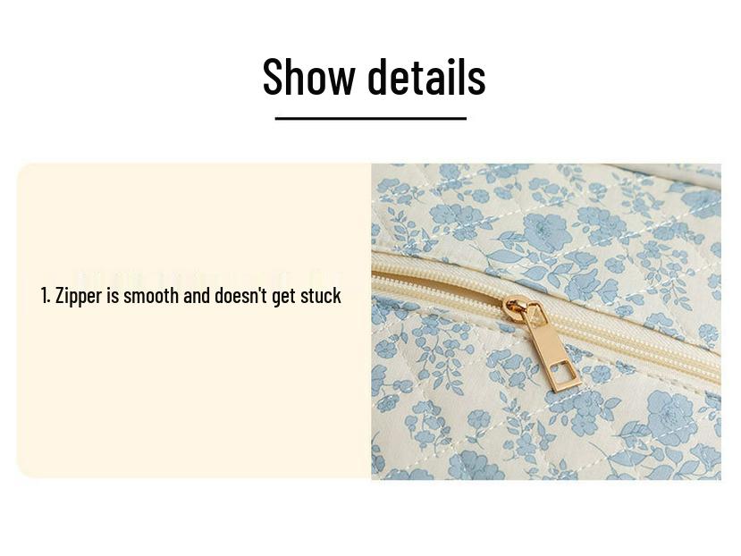 Portable Quilted Cotton Book Bag – Dustproof Cover for Travel & Prayer Books