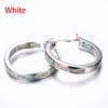 Fashion Jewellery Healthy Stimulation Acupoint Gallstone Earrings Weight Loss Hoop Slimming Earring