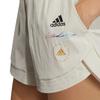 adidas Спортивные шорты с эластичным поясом и логотипом, женские брюки, белые HE9954