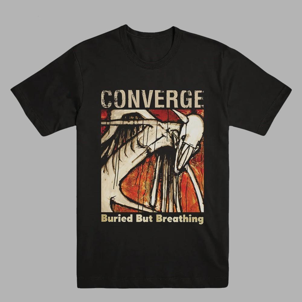 НОВЫЙ Converge Band Подарок Для Фанатов Плотный Хлопок Черная Футболка S-5XL UR685 Унисекс Футболка