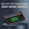 2026 HD Автомобильный проектор на лобовое стекло HUD с системой GPS для всех автомобилей Спидометр Автоэлектроника Аксессуары Скорость КМ/Ч