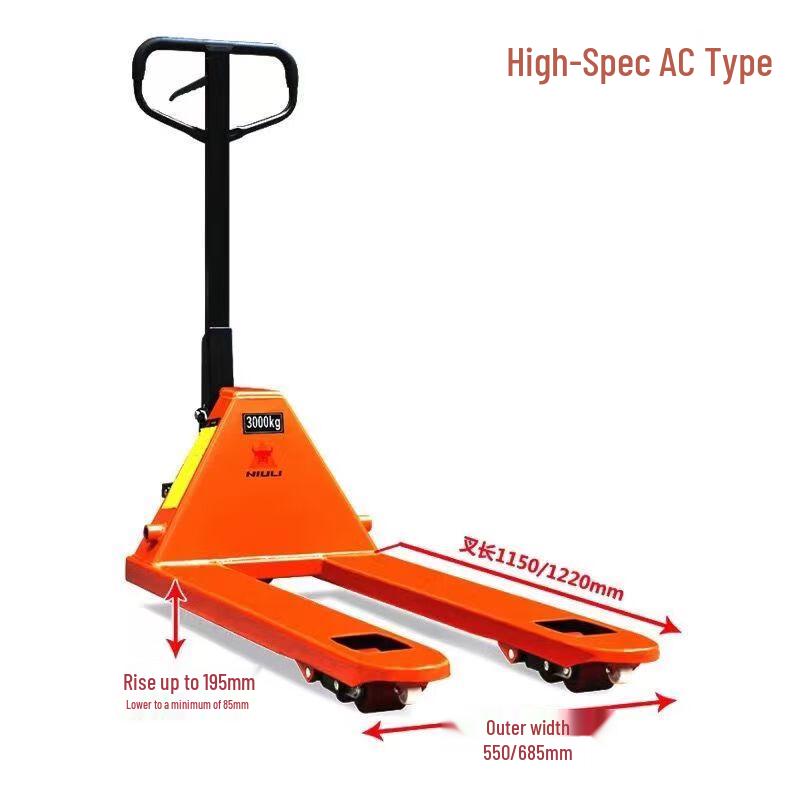 2-Ton Manual Hydraulic Pallet Jack
