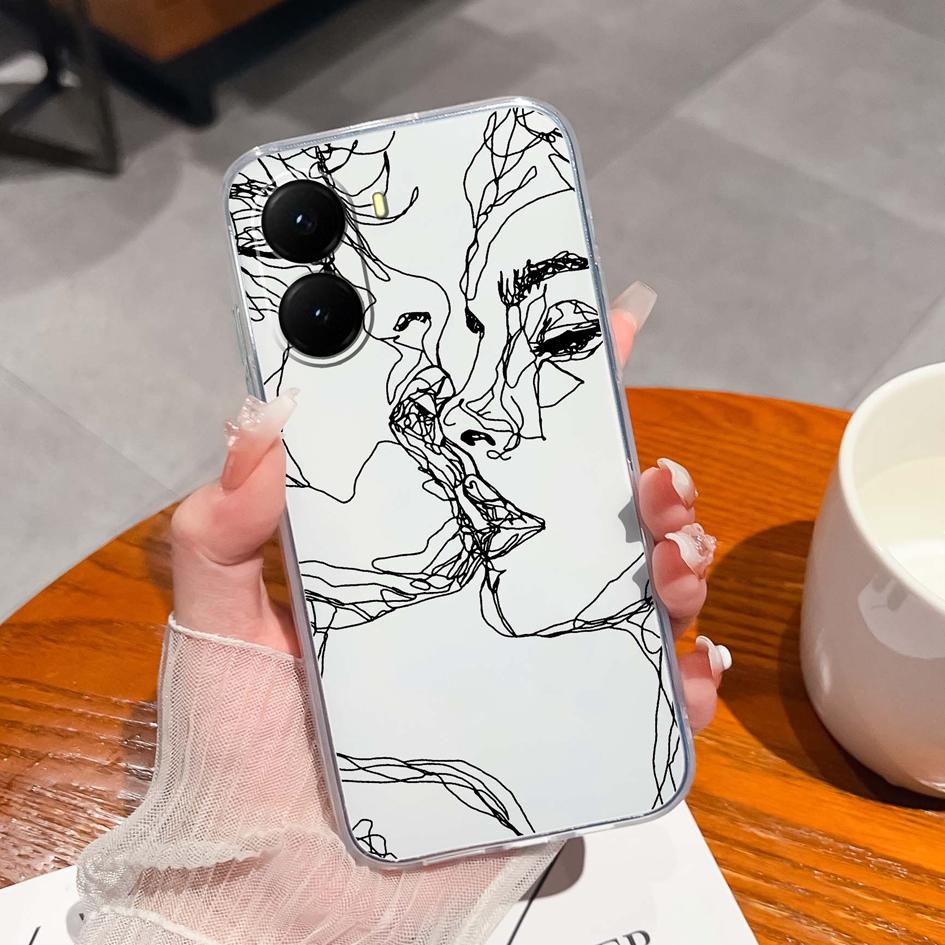 Для Xiaomi Poco X7 X6 M6 14T Pro Poco C71 C75 Xiaomi15 чехлы для телефонов Чехлы Изысканные пейзажи Ударопрочный жидкий силикон мягкий для Xiaomi Shell Bumper