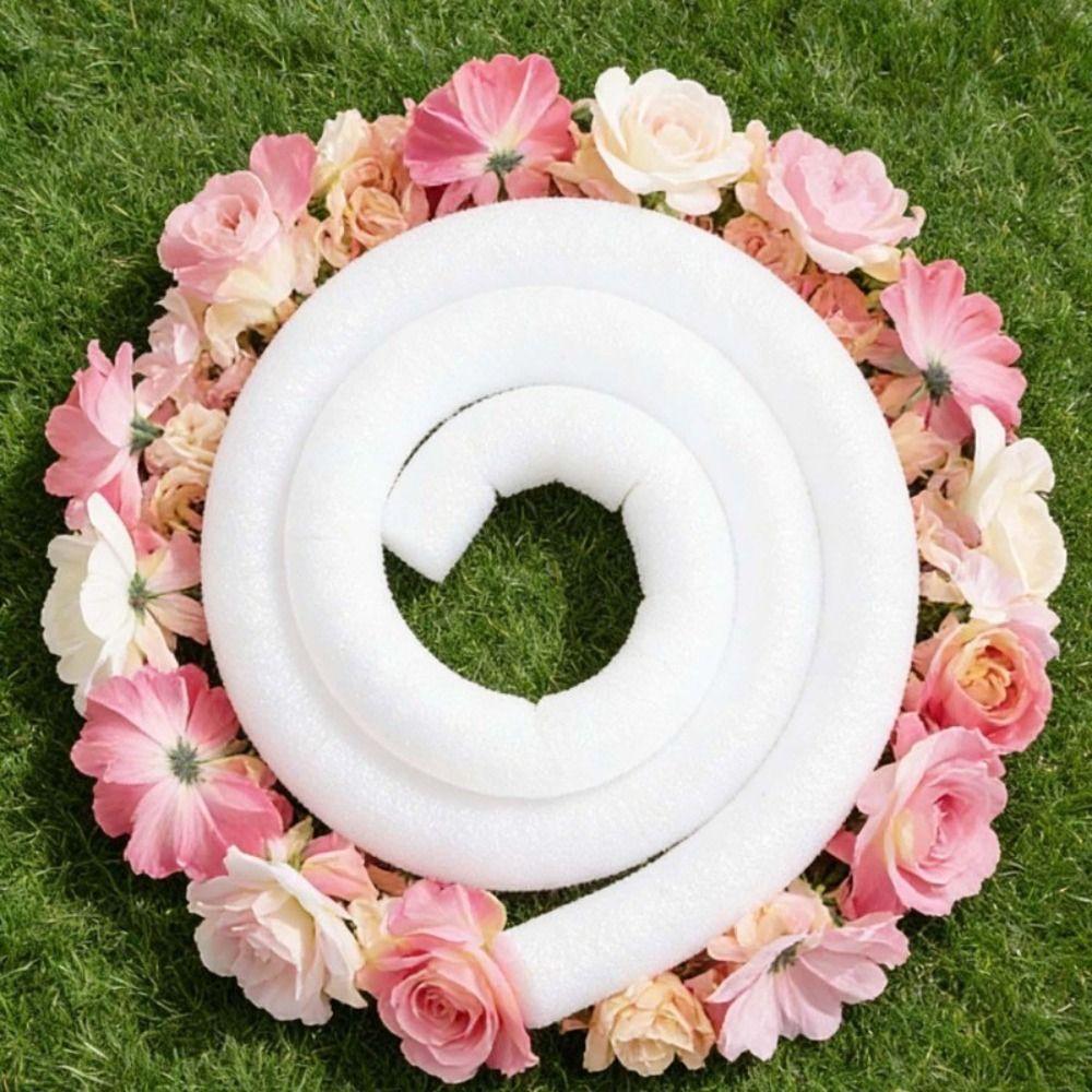 Reusable Floral Arrangement Stick EPE Pearl Cotton Foam Craft Stick Wedding Arch Decor