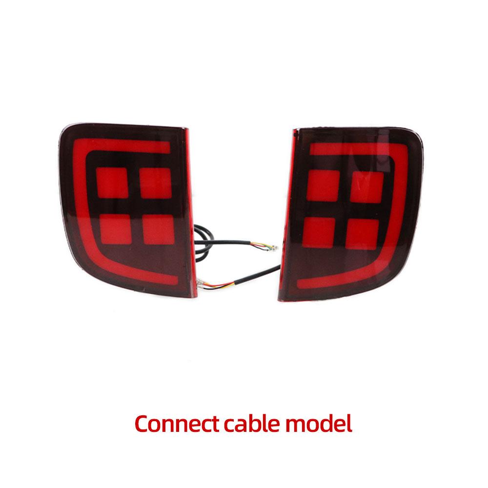 Car LED Taillight Rear Bumper Reflector Lamp For Toyota Land Cruiser LC200 2008 - 2015 Brake Light turn signal fog lamp