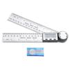 Digital Angle Ruler 200mm Stainless Steel Fast Accurate Lock Function Angle Measuring Tool for Woodw