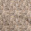 Cotton Flex Light Brown Fabric Abstract Floral Fabric For Sewing Printed Craft Fabric By The Yard 40 Inch