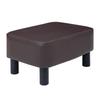 IBUYKE Ottoman Small Stool with Suitable for Living and Stool, Footstool, Rectangular, Under-Desk Legs, Low, Non-Slip, Square, Rooms, Entryways,