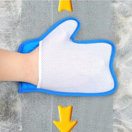 Перчатка для удаления шерсти домашних животных Дышащая Электростатическая Перчатка для груминга кошек Многоразовый Инструмент для удаления шерсти домашних животных для Кошек И Собак Одежда Диван Ковер Автосиденье