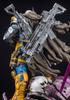 MARVEL UNIVERSE Cable FINE ART STATUE Signature Series Kucharek Brothers Scale Cold Cast Finished Figure MK363 Feat. 1/6