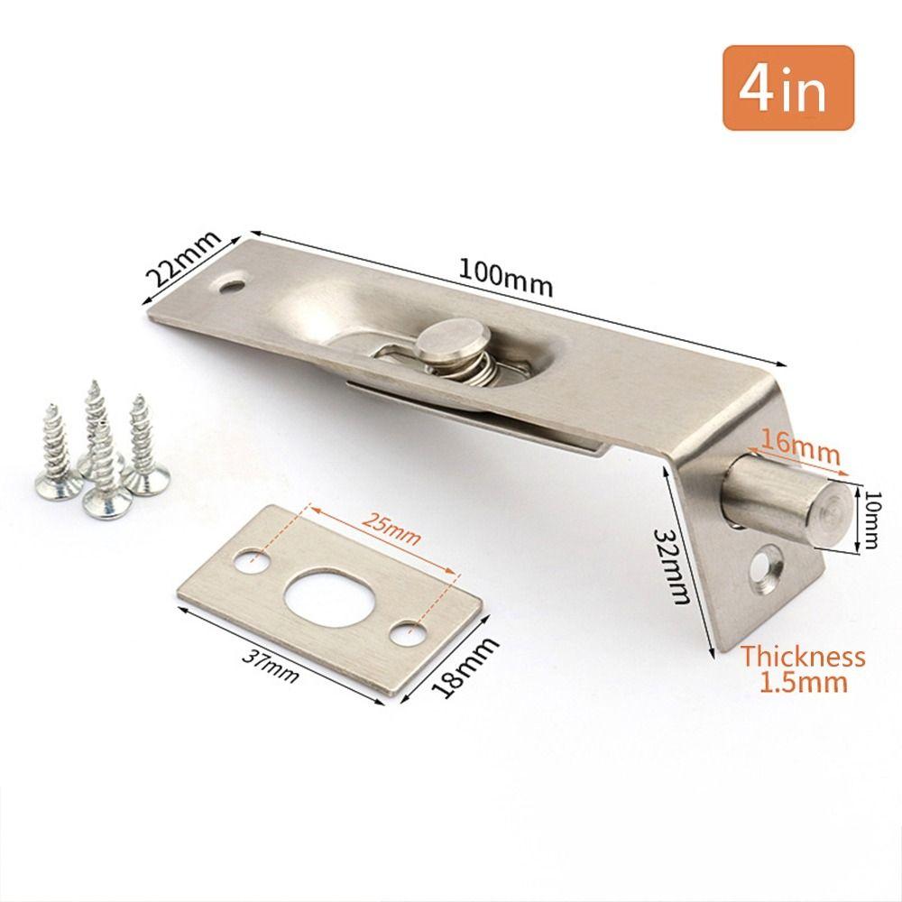 4/6/8/10/12-дюймовые дверные болты, скользящий болт, предохранительный болт, защелка, новая дверная защелка, болт, ворота, дверь