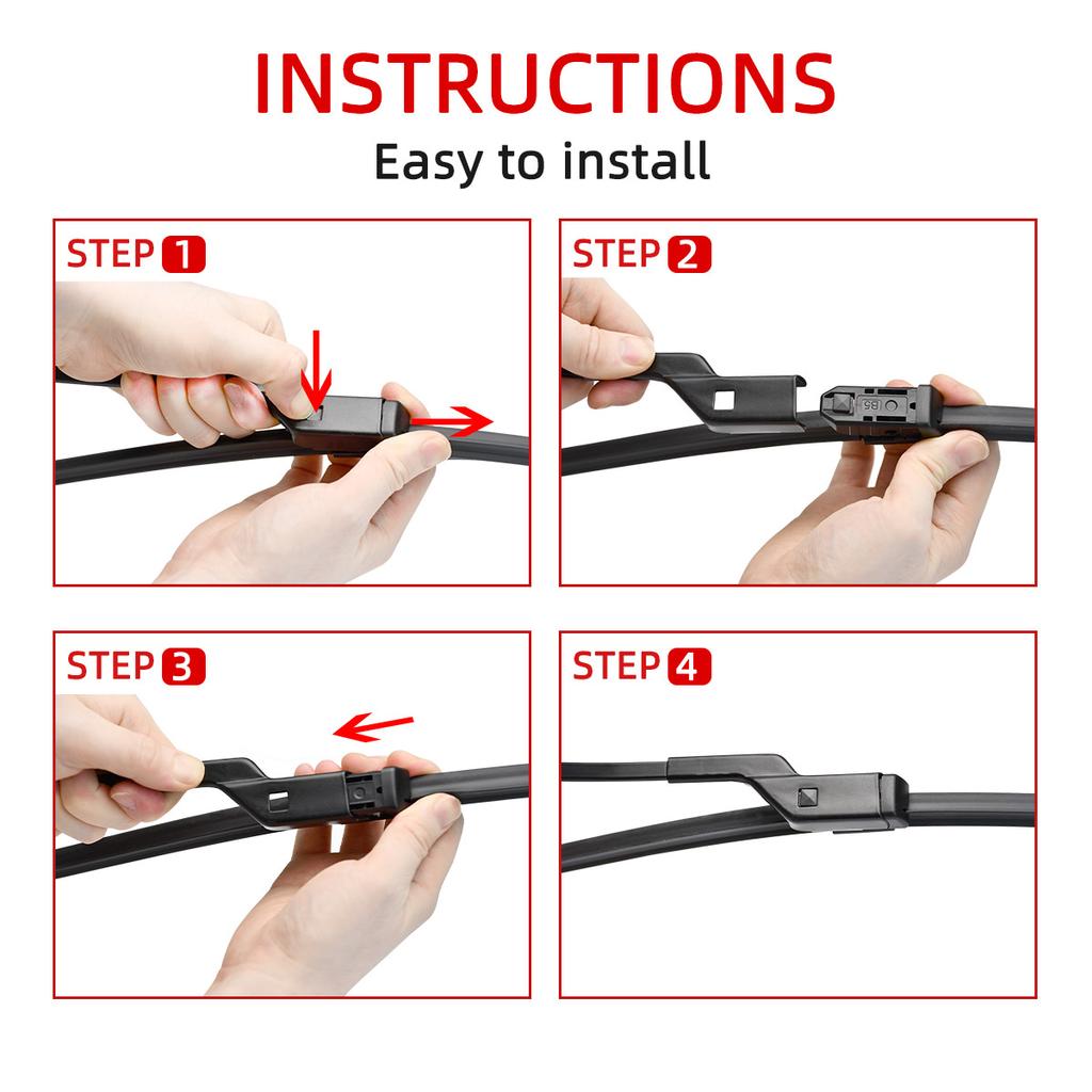 2PCS Wiper Blades For Skoda Roomster 2006-2016 21" 21" Fit Front Windshield Windscreen Window Brushes Cutter Accessories 2012 2013 2014 2015 2016