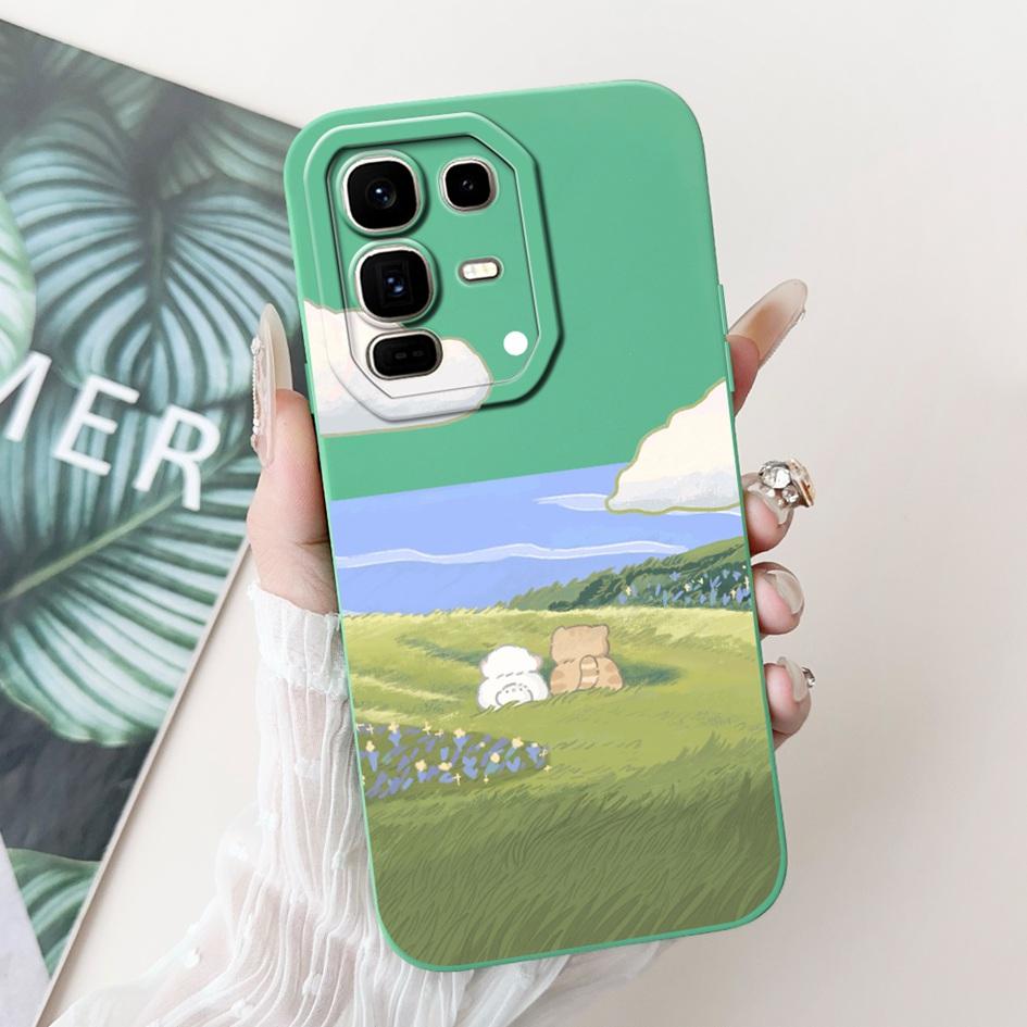 Чехол для Infinix Note 50 Pro+ Plus X6856 Чехол Модный Расписной Парный Чехол для Телефона Для Infinix Note 50 Pro 4G X6855 Note50 Fundas