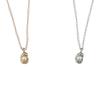 Vintage Women Clavicle Necklace Zinc Zinc Alloy Pearl Necklace Irregular Shell Jewelry Korean Style Pendant
