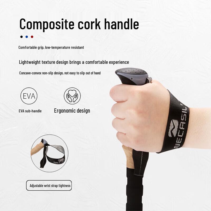 Congye Folding Telescopic Aluminum Trekking Pole
