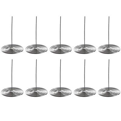 10 шт. Фильтр для носика чайника, вставка для сита для сбора остатков, пружина для заваривания, нержавеющая сталь