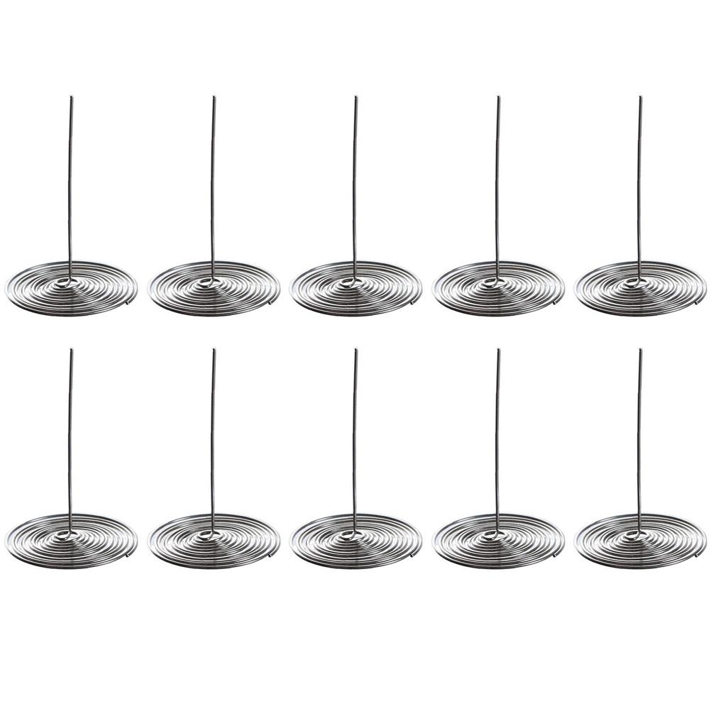 10 шт. Фильтр для носика чайника, вставка для сита для сбора остатков, пружина для заваривания, нержавеющая сталь