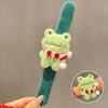 Creative Plush Slap Bracelets Multicolour Christmas Wrist Ornaments  Handbands Accessories
