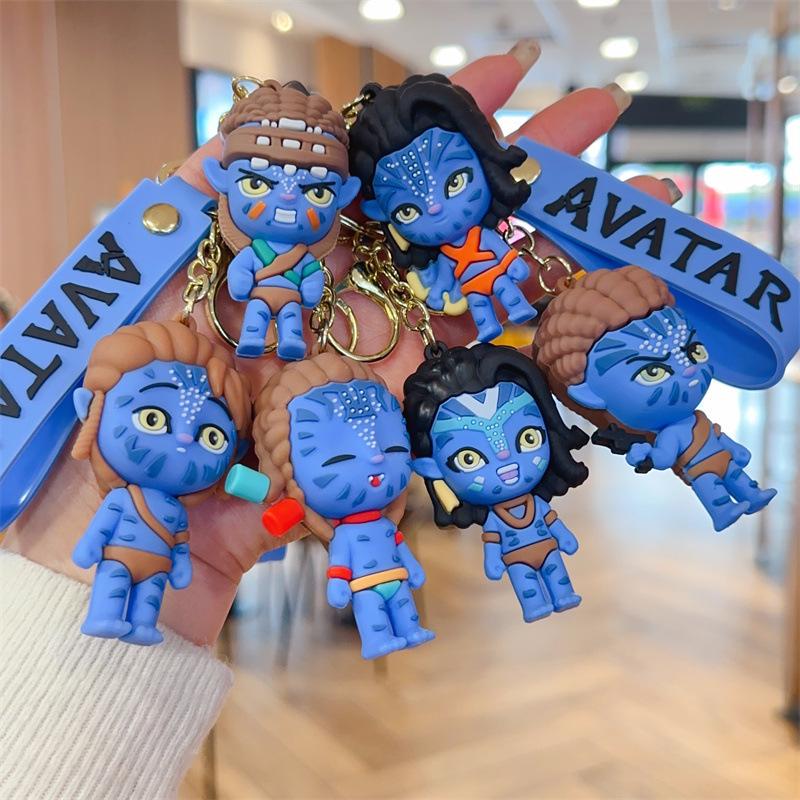 Новый Мультяшный Аватар Брелок 3D Кукла Подвеска для Сумки Пара Брелок для Машины Маленький Подарок