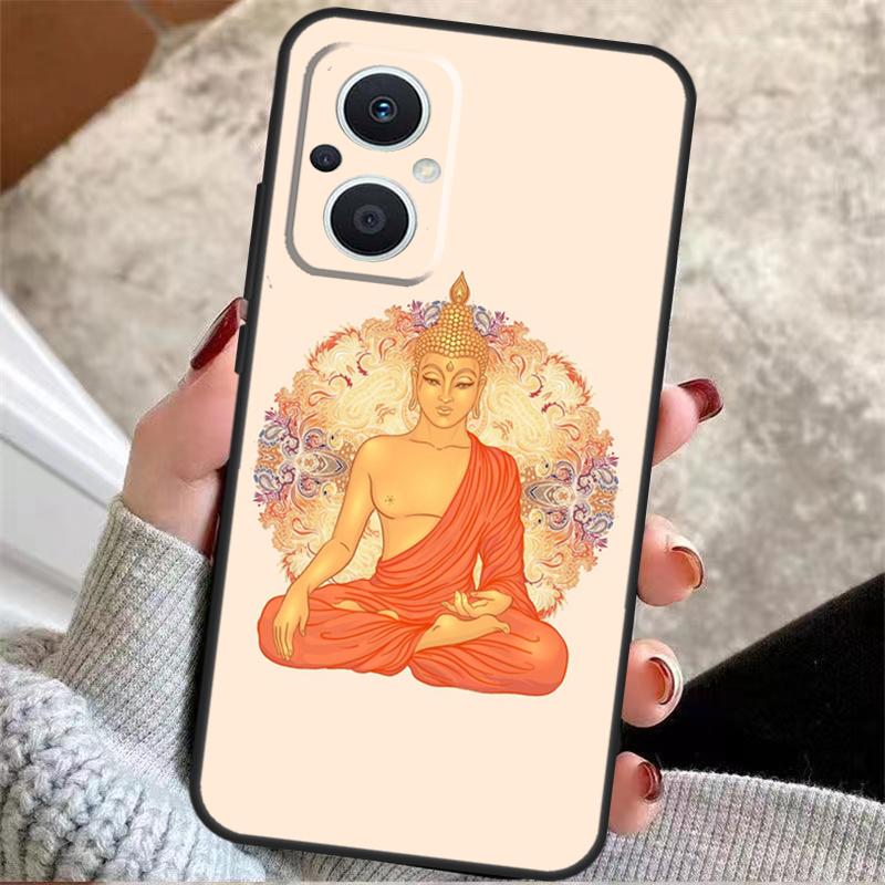 Психоделический Будда Гаутама Для OPPO Reno 14F 13F 12F 11F 8T 10 11 12 13 14 Pro 7 8 Lite OPPO Find X8 X6 X5 X9 Pro Чехол