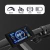 24-72V Ebike LCD Display 5Pins LCD-S966 Smart Color Screen Waterproof Mountain Bike Control Panel