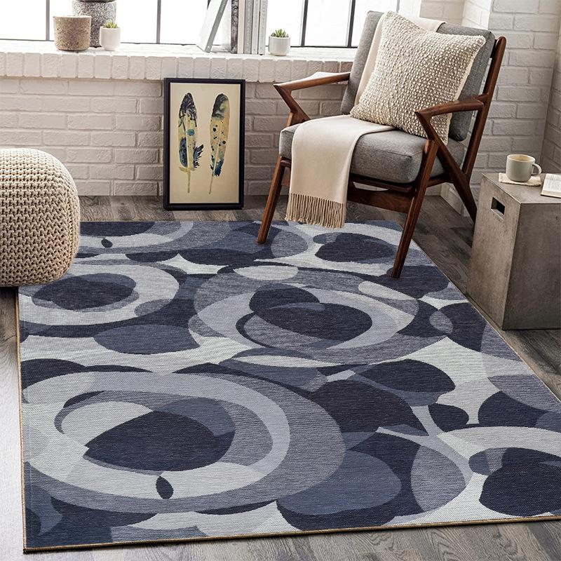 European Ethnic Style Home Bedroom, Living Room, Study, Entrance Mat, Computer Chair Mat, Circular Carpet