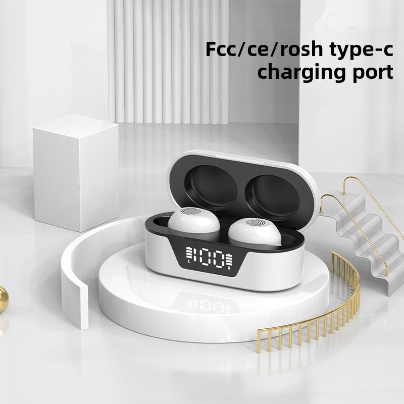 Bluetooth Headset with Battery Display Touch TWS5.2