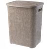 Basket with Lid for Laundry and Clothes Aglio 55L