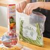 20pcs Thickened Sliding Lock Bag for Refrigerator Refrigeration, Freezing, Storage, Compact Bag, Food Grade Fresh-keeping Bag