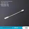 Stainless Steel Sampling Spoon Set: Single, Double, Square Head Options, Large to Small Sizes (16, 18, 20, 22cm)