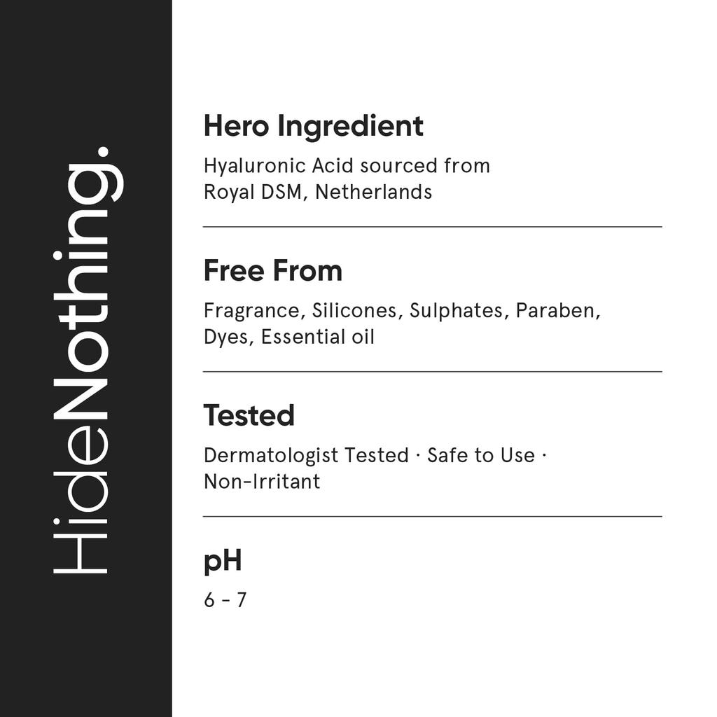 Face Serum with Hyaluronic and Polyglutamic Acids 02% (30 Ml), Hyaluronic + PGA 02% Face Serum, Minimalist