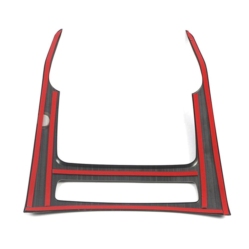 Для Haval H6 3-го поколения 2022, внутренняя модификация, наклейка из нержавеющей стали, центральная панель коробки передач, накладка на рамку