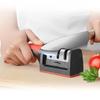 Точилка для ножей Whetstone Sharpening Professional Многофункциональная 3-ступенчатая керамическая точилка для кухонных ножей с нескользящей основой