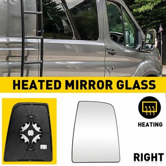 Mirror Glass Upper Passenger Side Right for RH Ford Transit Van 150 250 350 EOA