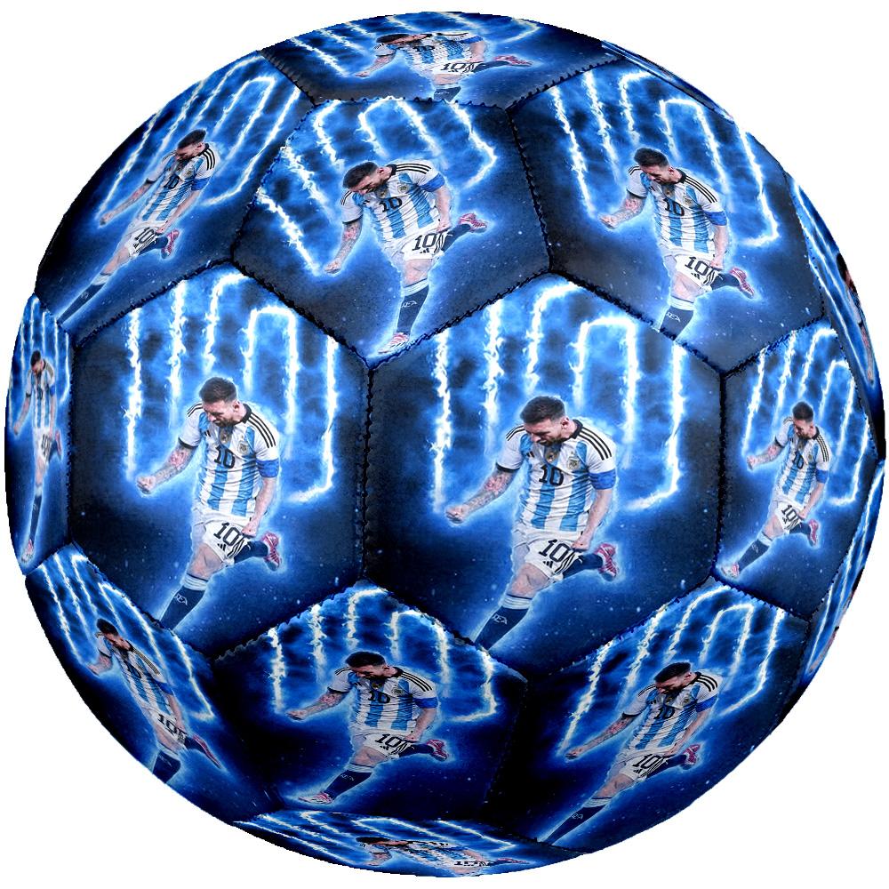 Lionel Messi World Cup Champions Size 5 Soccer Ball Machinestitched Indooroutdoor Universal Football Ideal For Soccer Enthusiasts