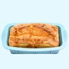 Baking Reusable Easy To Release High Temperature Resistant Bottom Line Design Bakeware Silicone Rectangle Shape Bread Mold