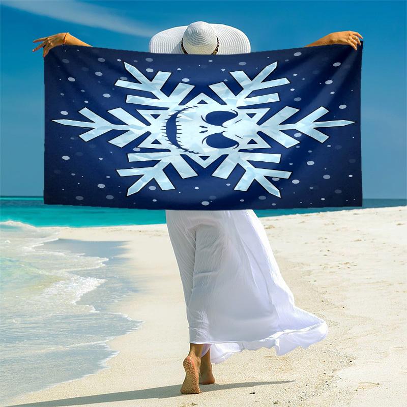 1pc Pumpkin Halloween Art Microfiber Beach Towels Quick Dry Towel Sand Beach Towels Pool for Travel Swim Pool. S7290134