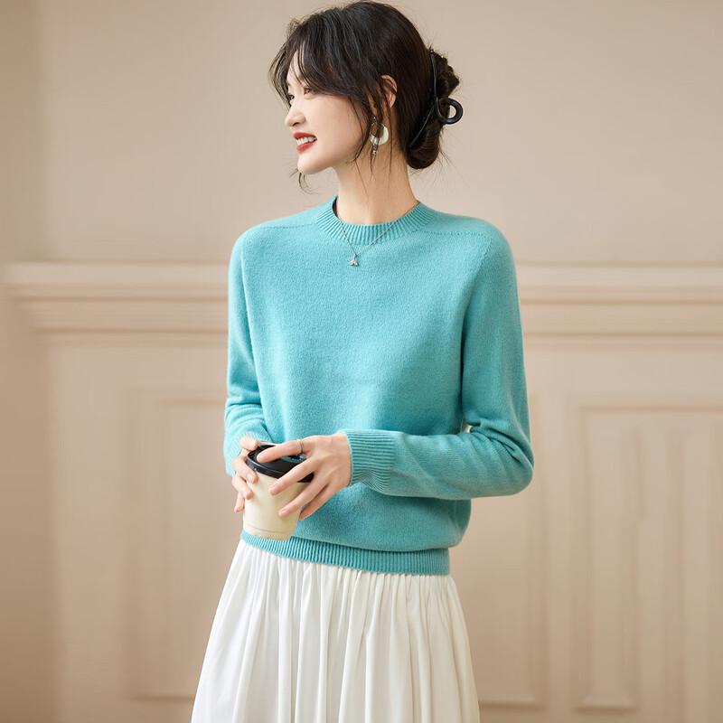 Srcr Women's 100% Wool Autumn/Winter Knit Sweater