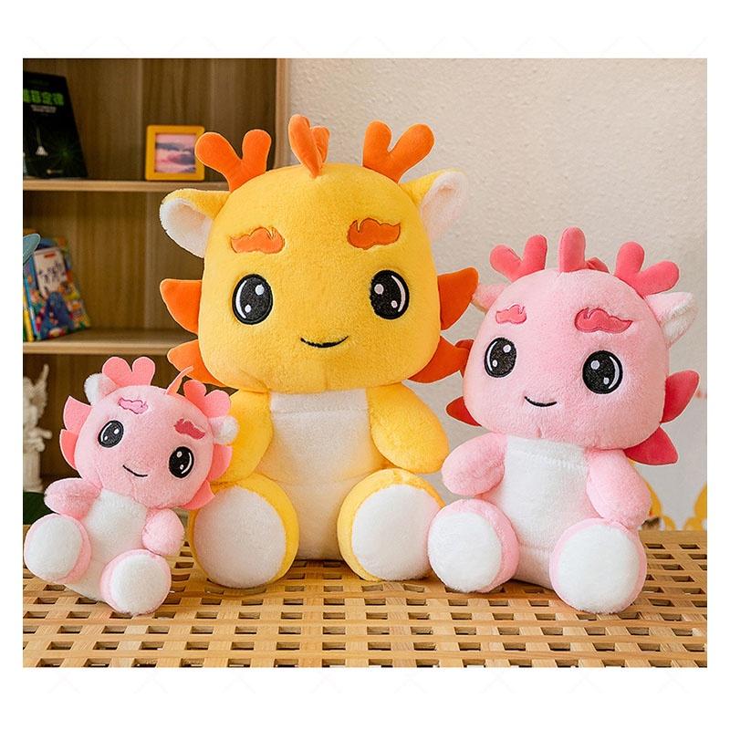 Cute Dragon Plush Toy For Girls Soft And Cuddly Stuffed Animal For Bedtime Companionship Heartwarming Birthday Gift 22cm)