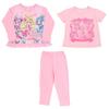 Pajama Set Bandai Kimi To Idol PreCure Knit Pajamas B Pattern Girls 572 Pink [Airin] Glowing! 2-TOPS (100cm/110cm/120cm/130cm) (Pink/Sax)