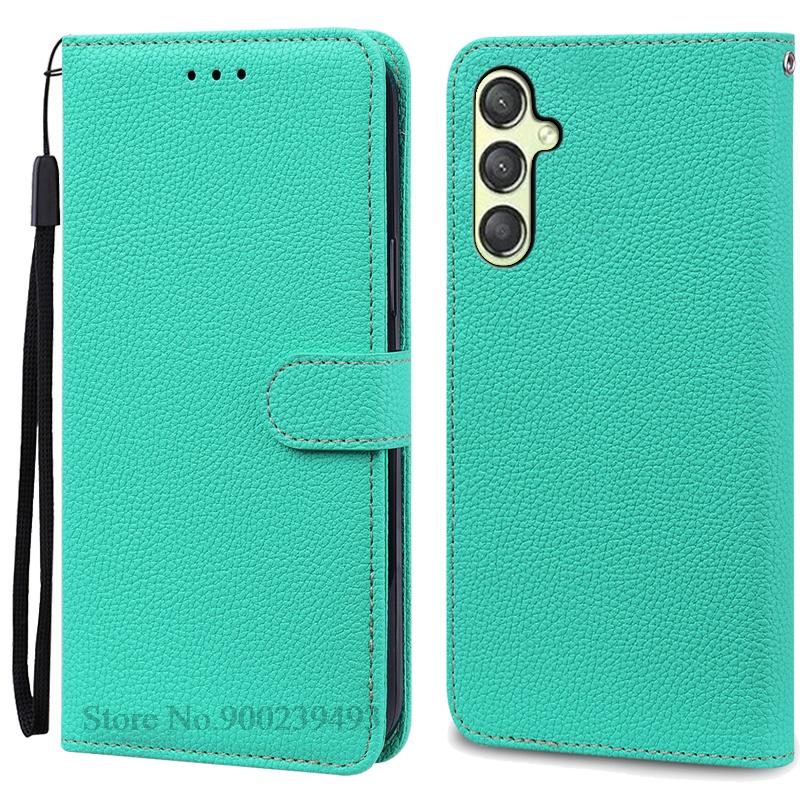 Для Samsung Galaxy A25 Чехол Мягкий Силиконовый Кожаный Флип Чехол Для Samsung A25 5G SM-A256B/DS Чехол-Кошелек Чехол Coque Чехлы для Телефонов