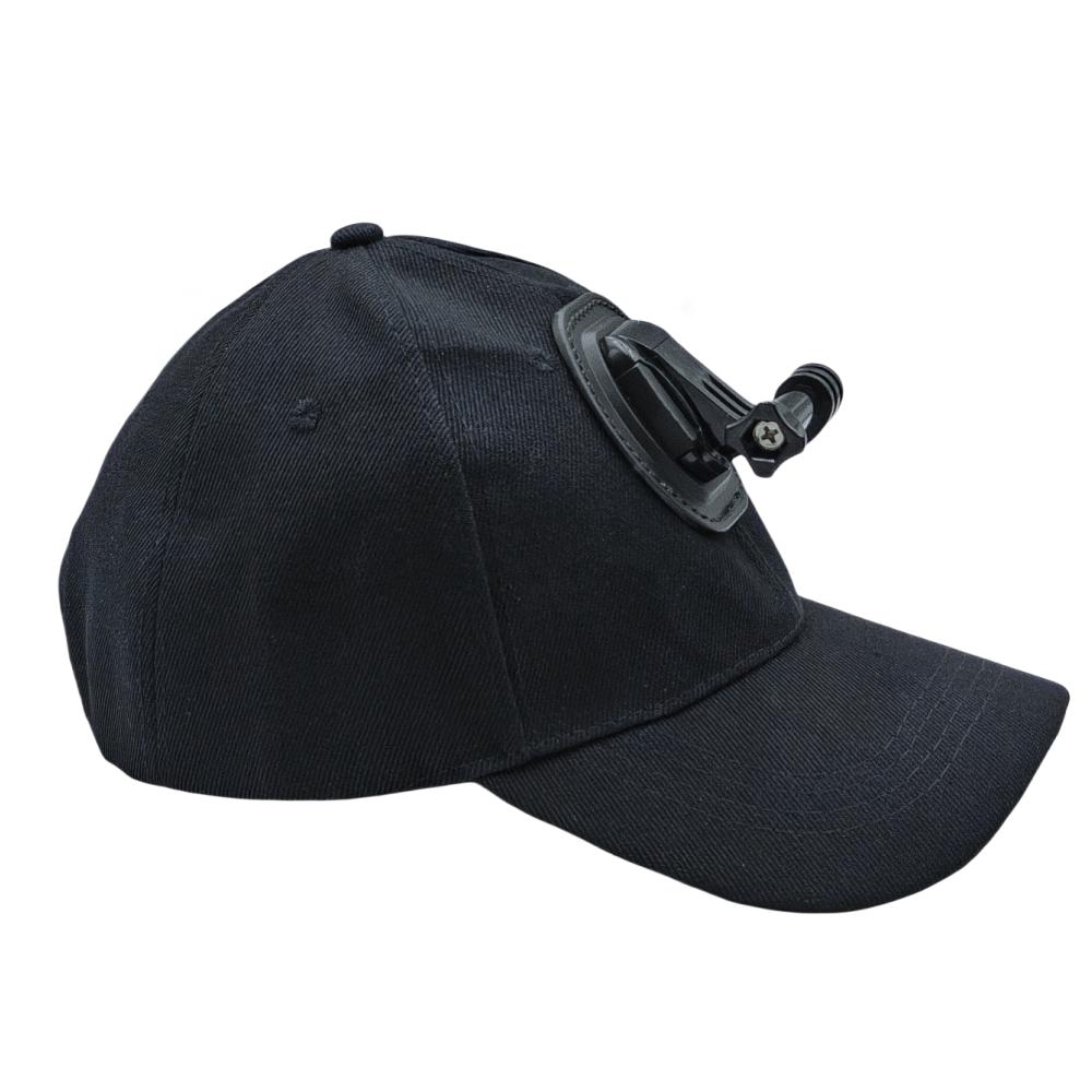 Солнцезащитная кепка для Gopro Hero 13 12 11 10 9 8 7 Insta360 X5 X4 X3 X2 Аксессуары для камер Eken DJI OSMO Action 5 4 Pro, черная