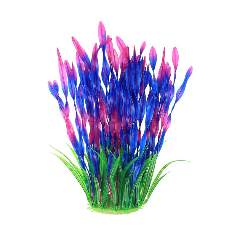 Аквариумный декор, искусственное растение CO90H - озеленение аквариума, пластиковая имитация водного растения