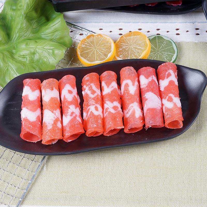 Имитация говяжьего рулета, рулетов из баранины, искусственная еда, горячее блюдо, витрина, модель, декор, реквизит для фотосъемки, детская игрушка, 8 шт./лот