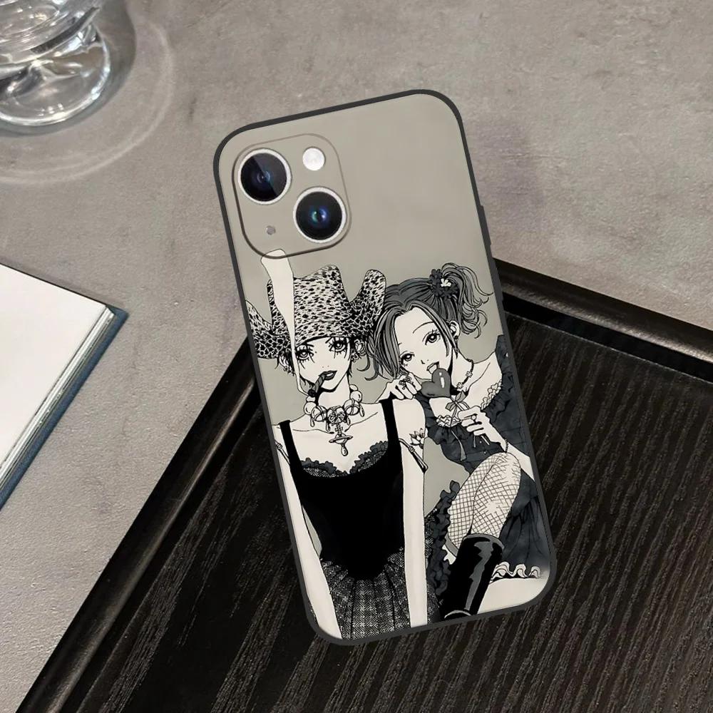 Чехол для телефона Paradise Kiss Manga для iPhone 11, 12, 13, 14, 15, 16, XS, XR, X, Mini, Pro, Max, Plus, Корпус, Обложка