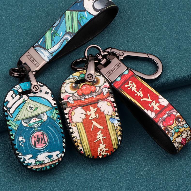 Чехол для электронного автомобильного ключа Emma E350 с защитной пряжкой для пульта дистанционного управления Little Honey Bean.